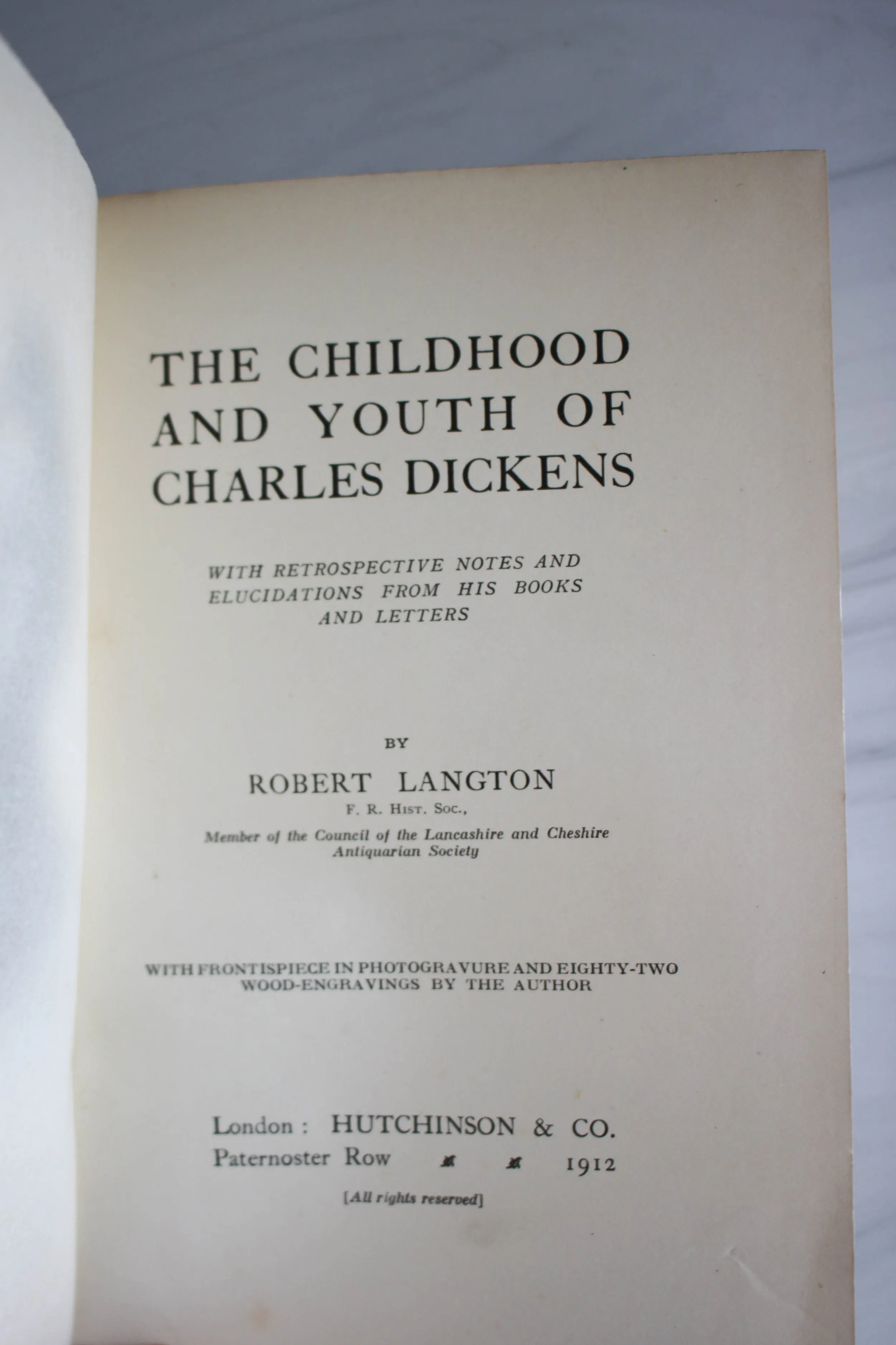 -The Childhood & Youth of Dickens