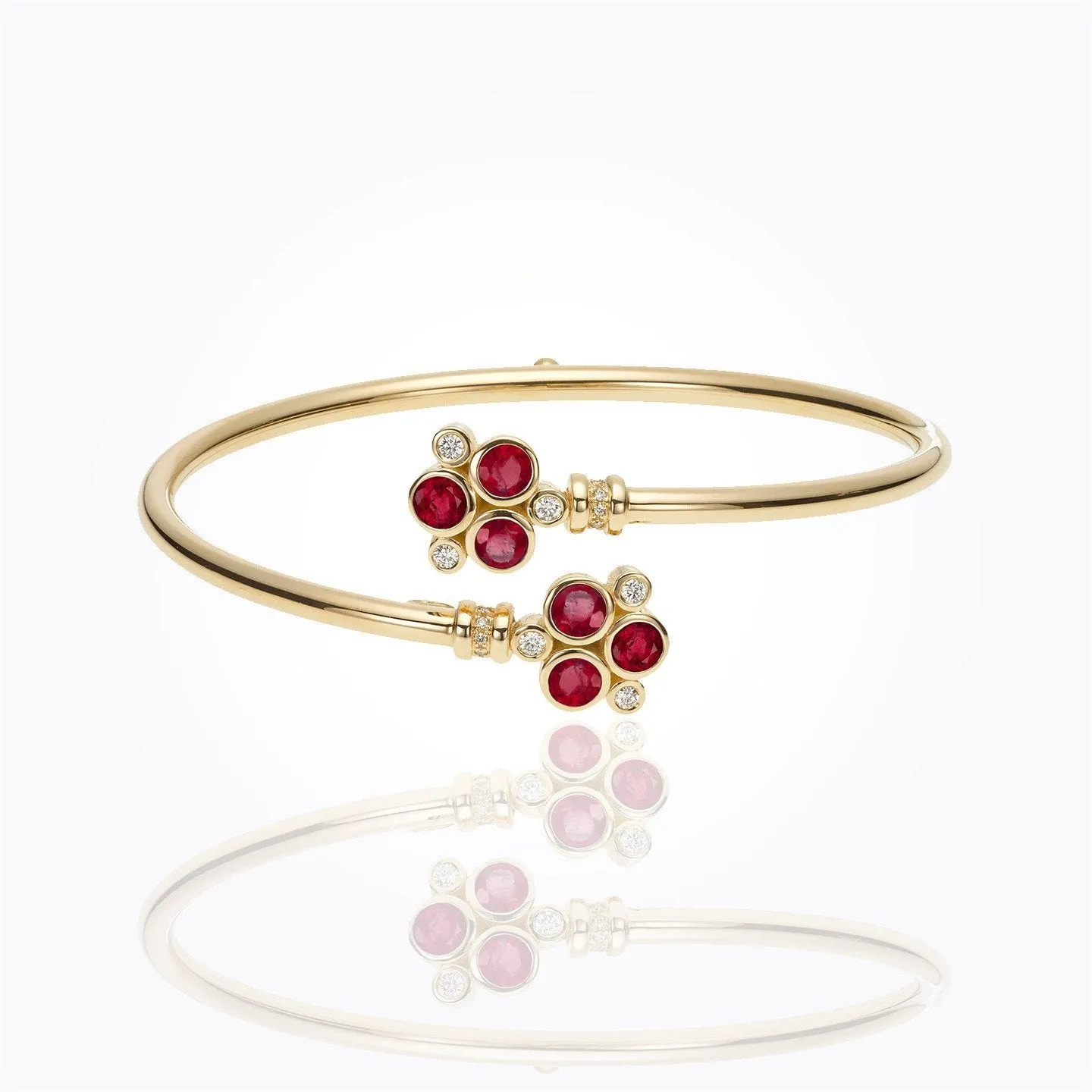 18K Classic Trio Bellina Bangle