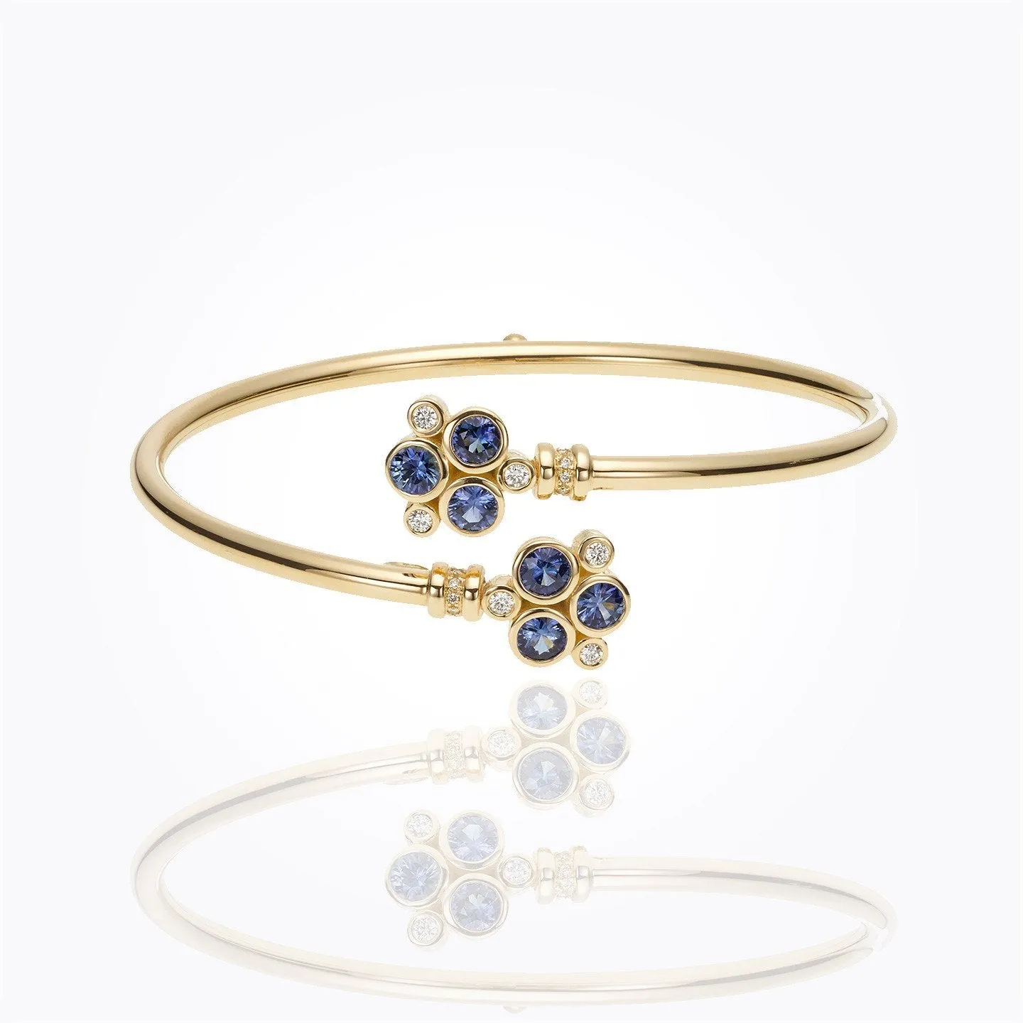 18K Classic Trio Bellina Bangle