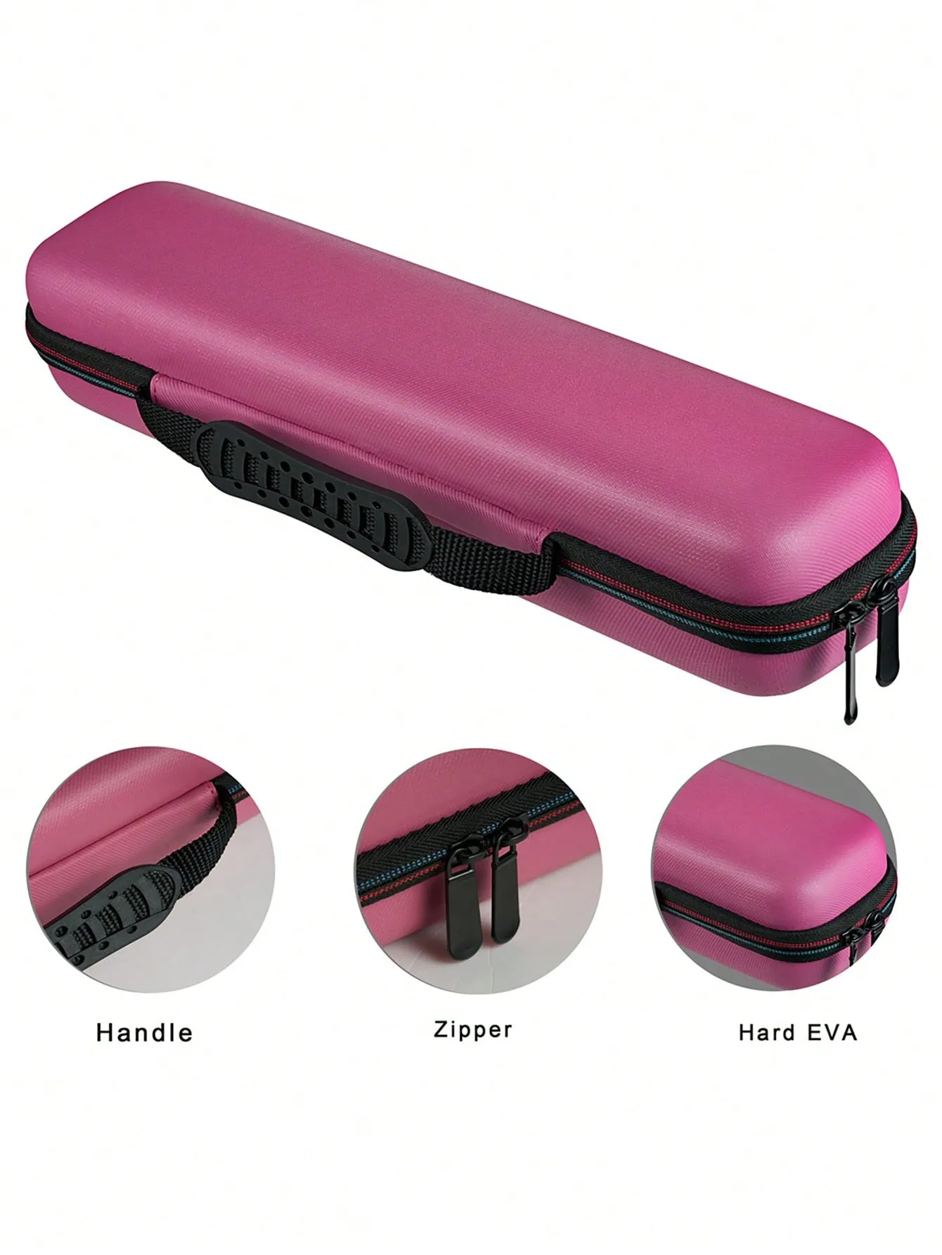1pc Curling Iron Portable Storage Box Straight Hair Comb Portable Storage Bag