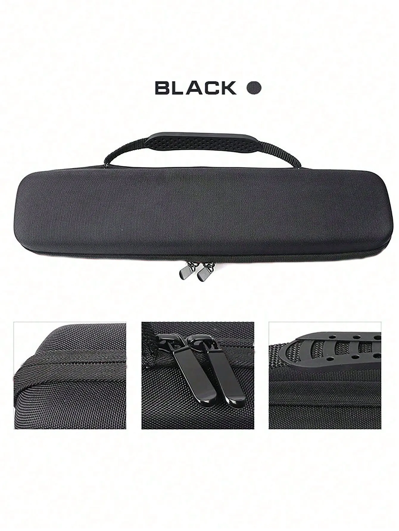 1pc Curling Iron Portable Storage Box Straight Hair Comb Portable Storage Bag