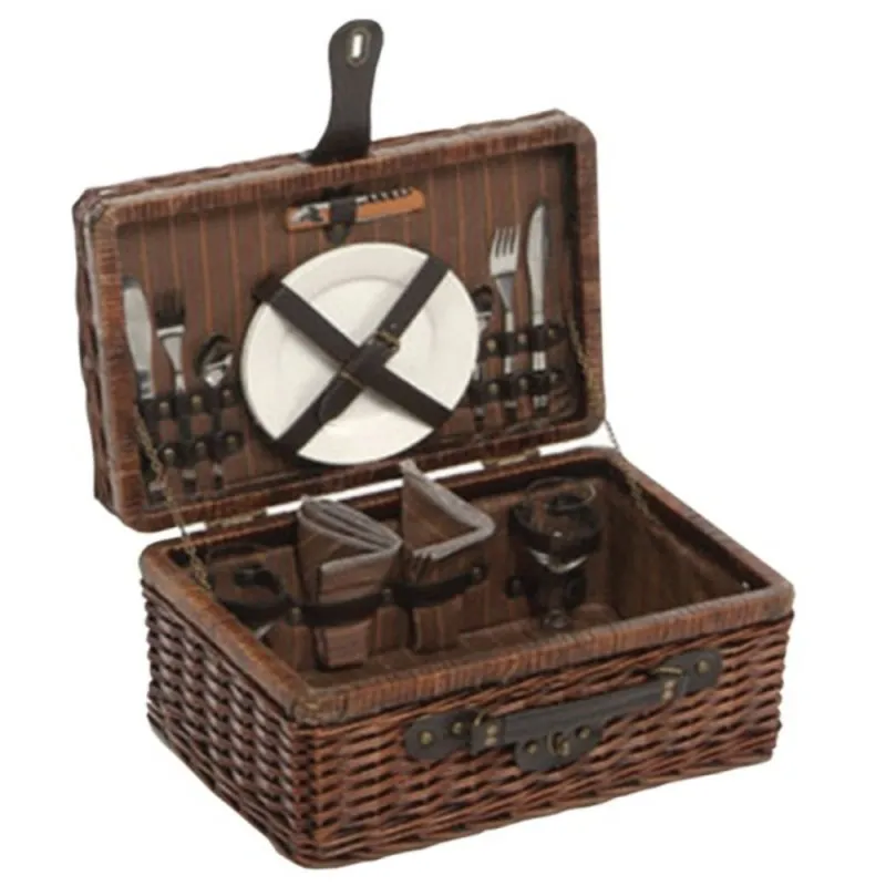 2 Person Romantic Fitted Picnic Hamper