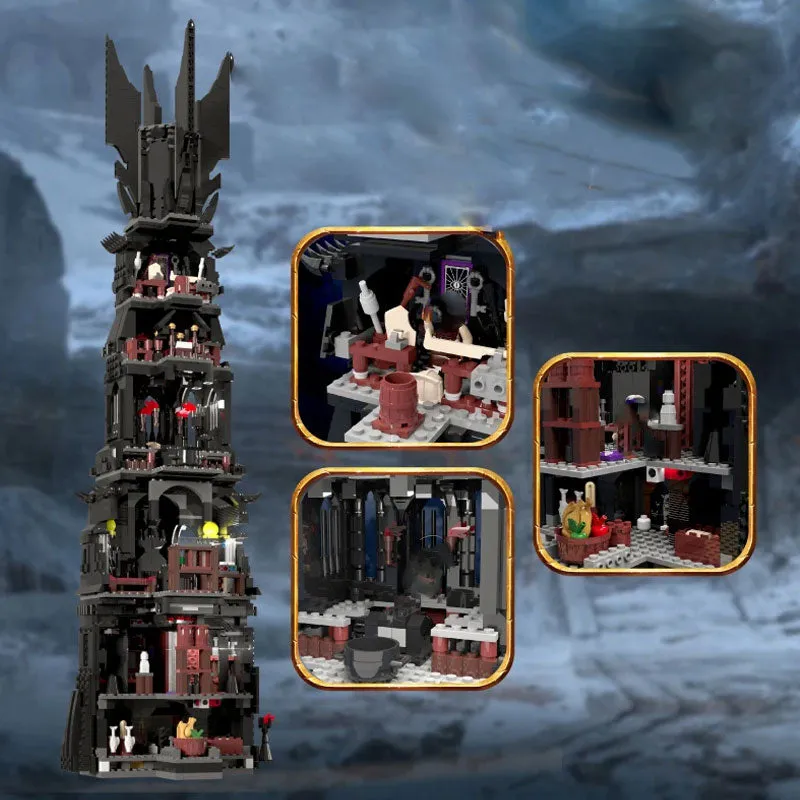 2359pcs 18010 Lord of the Rings The Tower of Orthanc 10237
