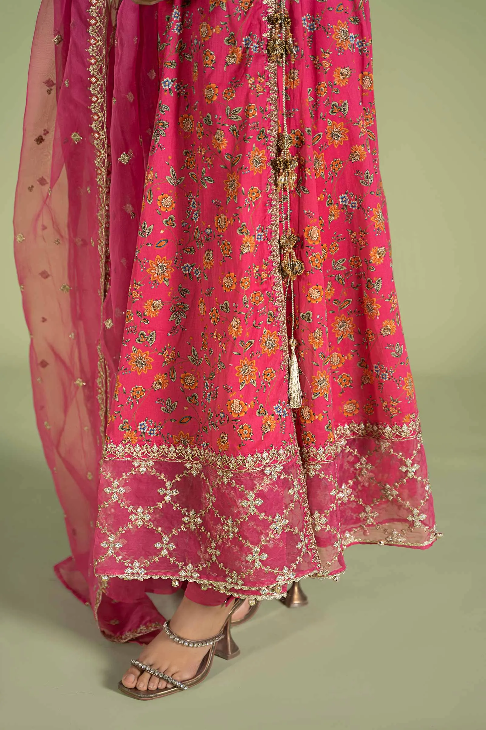 3 Piece Embroidered Lawn Suit | DW-EF24-47