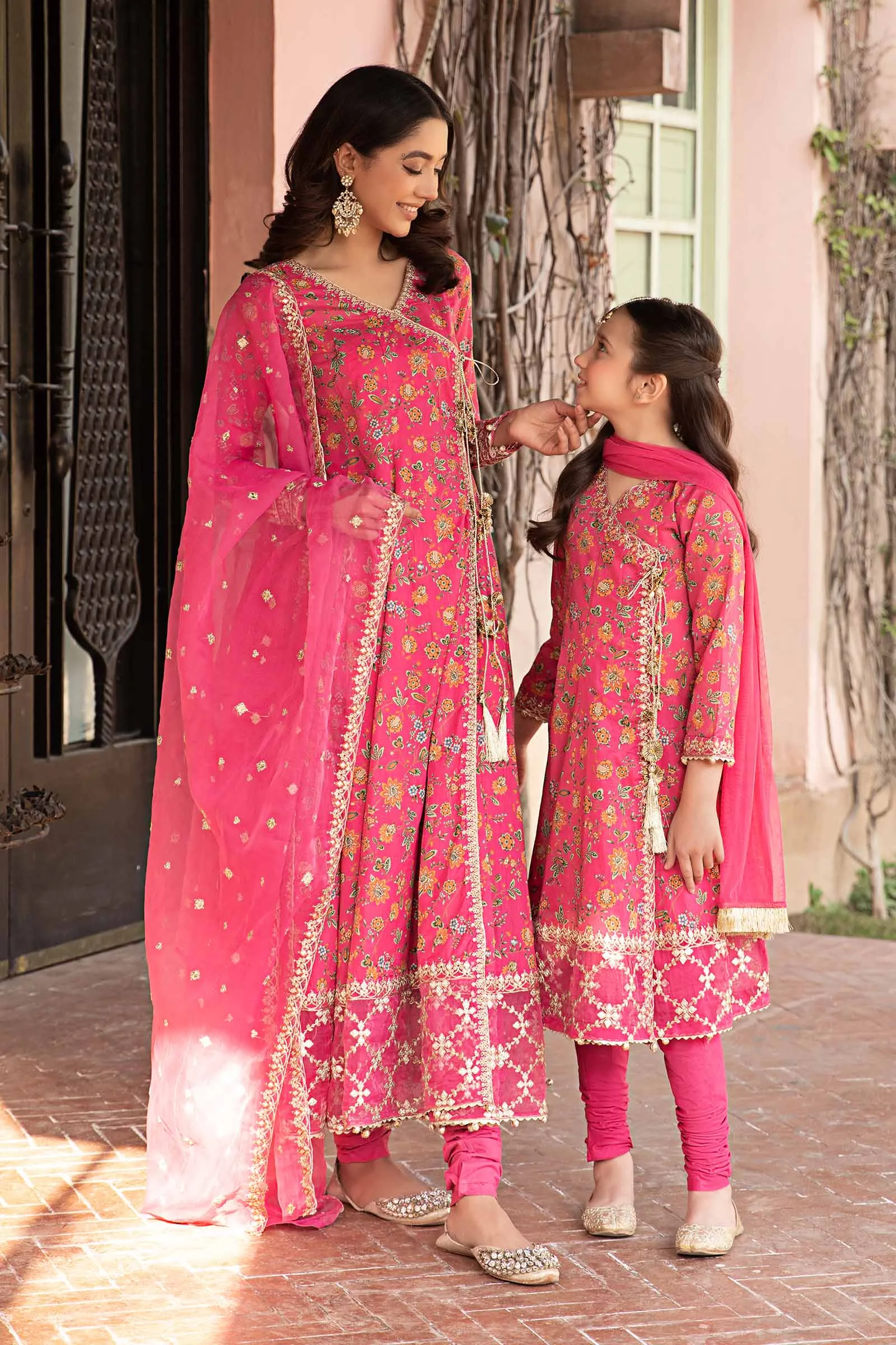 3 Piece Embroidered Lawn Suit | DW-EF24-47