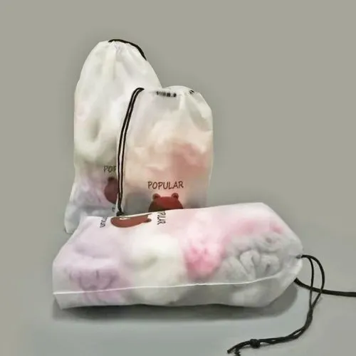 3 pieces Dustproof Travel Storage Bag, Bear Design