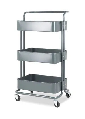 3 Tier Trolley Bfeeding Utility Cart - Gray