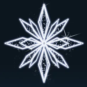 3D LED ICE CRYSTAL