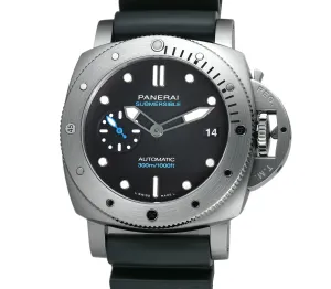 42mm Steel Black Dial