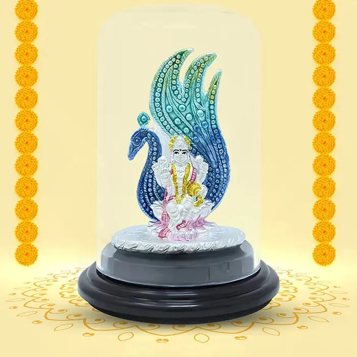 999 Silver Lakshmi Eternal Form Idol