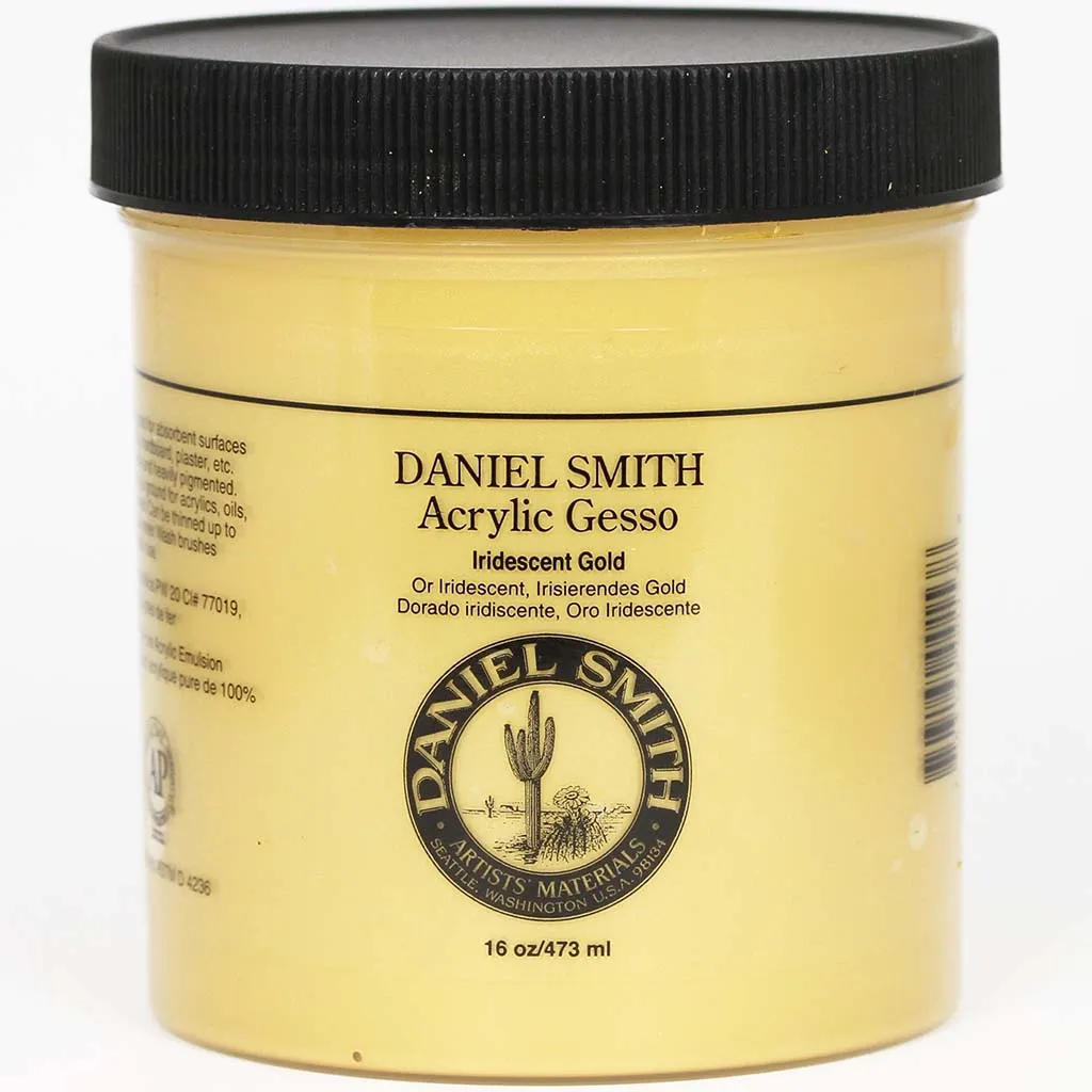 Acrylic Iridescent Gold Gesso
