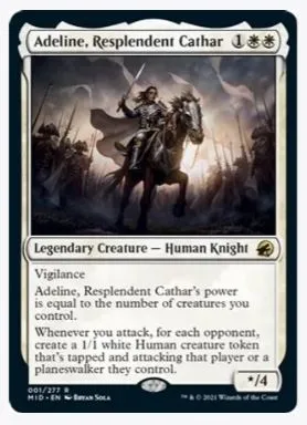 Adeline, Resplendent Cathar - Innistrad: Midnight Hunt - #001/277