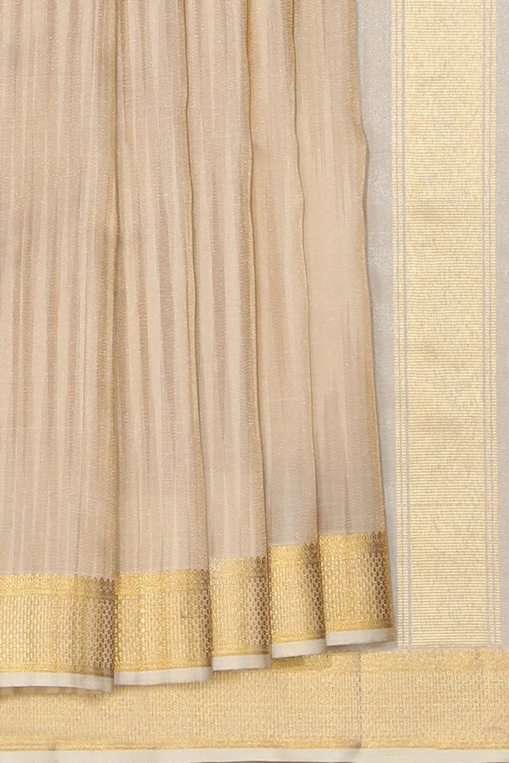 Arani Silk Classy Beige Saree