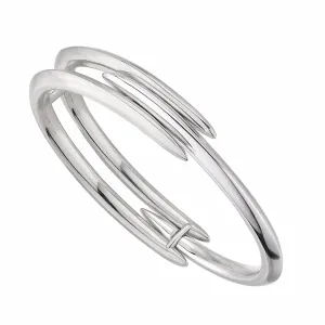 Arc Triple Bangle - Silver