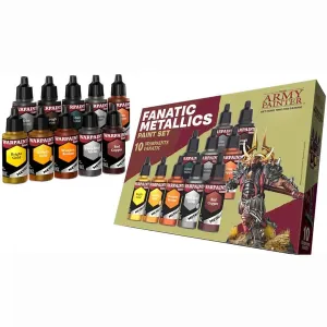 Army Painter: Fanatic - Metallics Paint Set