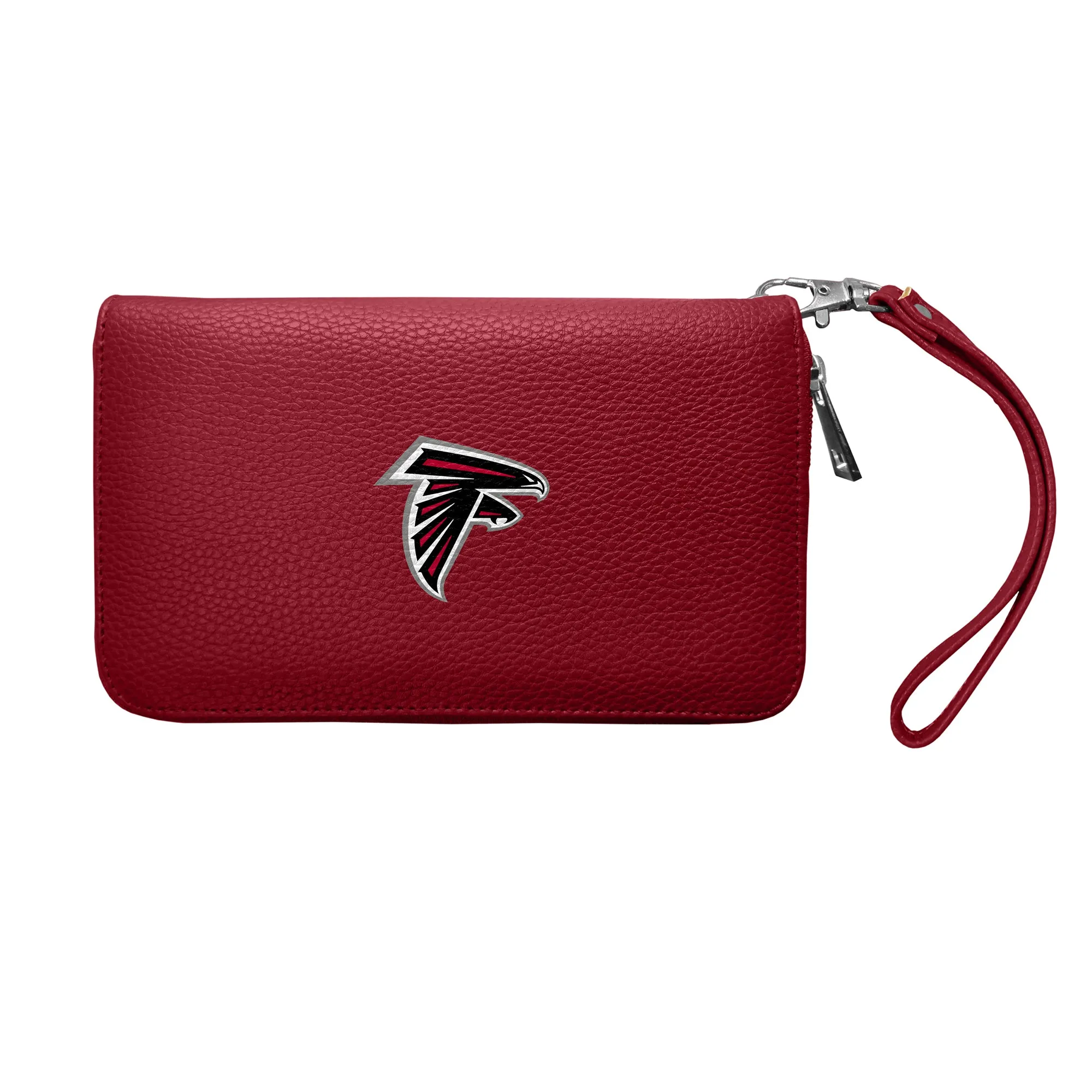 Atlanta Falcons Zip Organizer Wallet Pebble