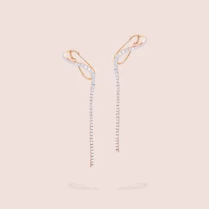Aurora Earrings | Rose gold