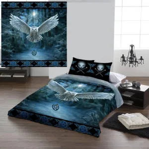 Autumn Bedroom Decor - AWAKEN YOUR MAGIC - Duvet & Pillows Cover Set UK Double/ US Twin