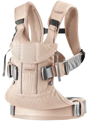 BabyBjorn Baby Carrier One Air, 3D Mesh - Pearly Pink