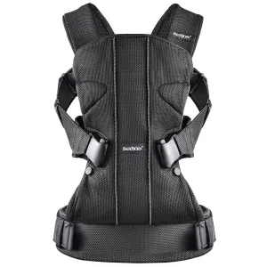 BabyBjorn Baby Carrier One - Black mesh