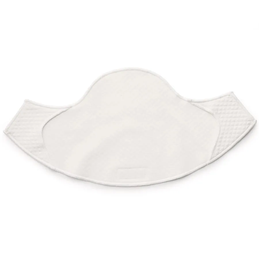 BabyBjorn Bib For Baby Carrier 2-Pack Mini And Move (White)