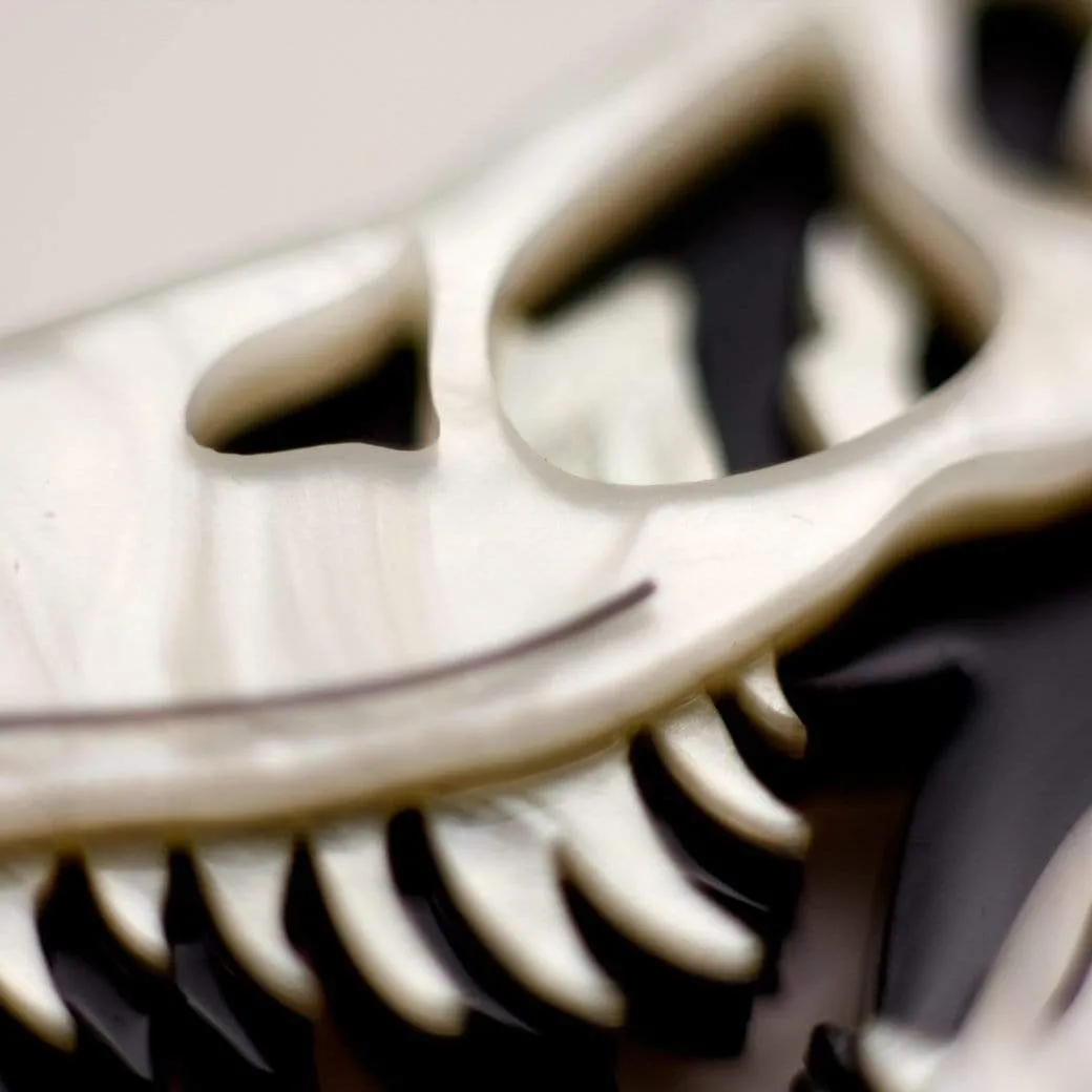 Bad to the Bone Brooch