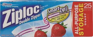 Bag Storage Ziploc 1 Quart
