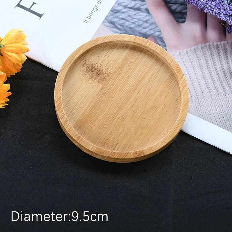 Bamboo Serenity: Chic Bathroom Storage Set with Coaster
