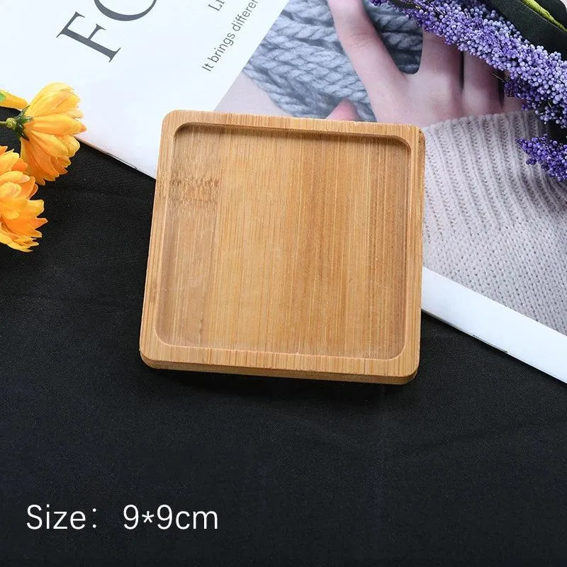 Bamboo Serenity: Chic Bathroom Storage Set with Coaster