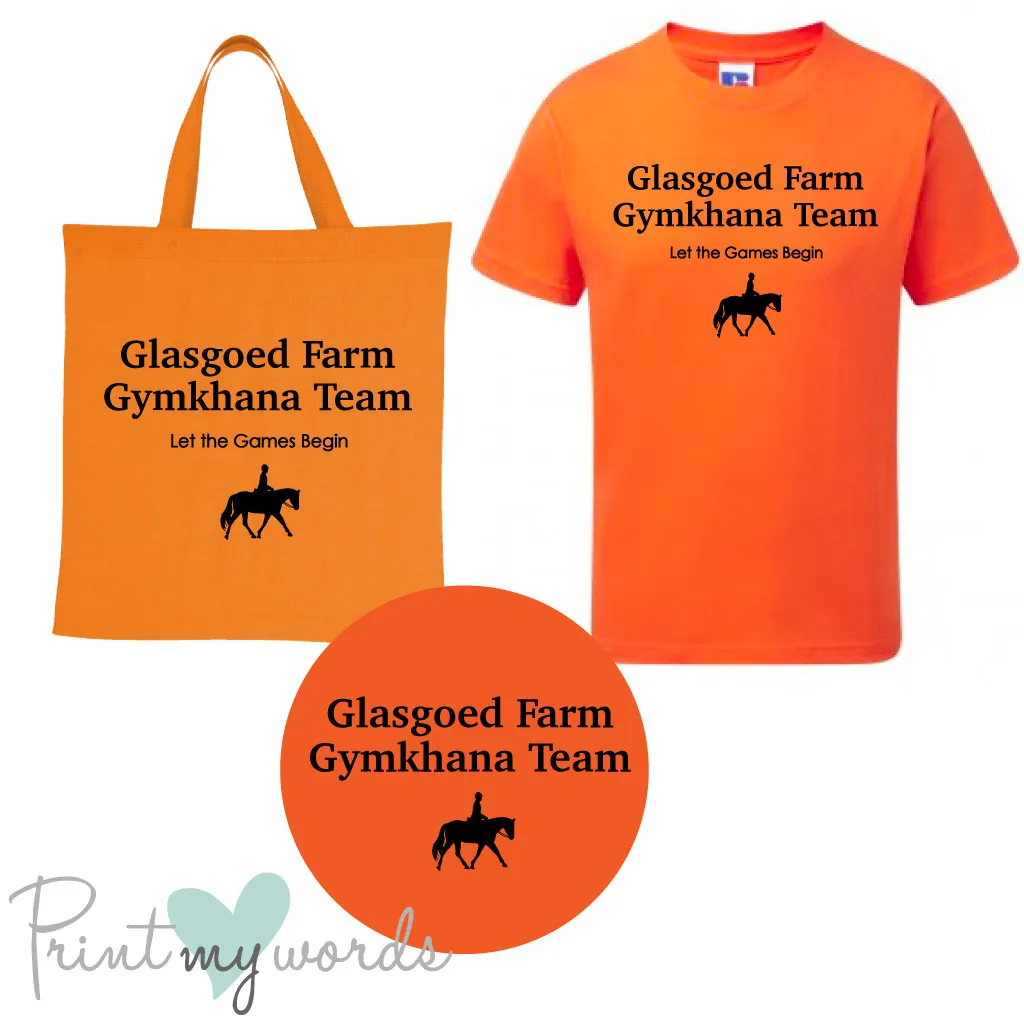 'Bexley' Children's Personalised Matching Equestrian Set - Team Design