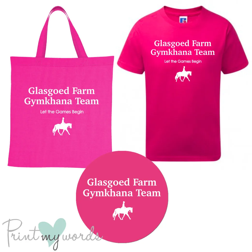 'Bexley' Children's Personalised Matching Equestrian Set - Team Design
