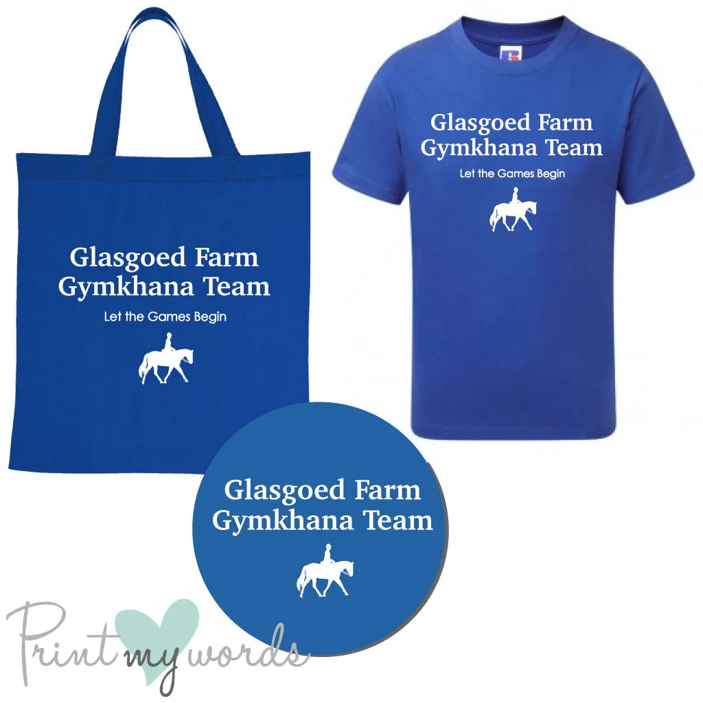 'Bexley' Children's Personalised Matching Equestrian Set - Team Design