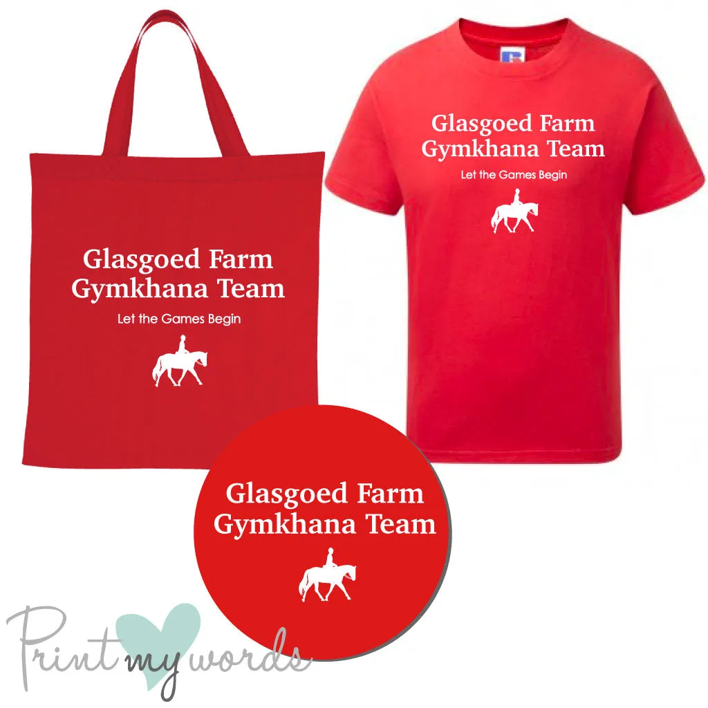'Bexley' Children's Personalised Matching Equestrian Set - Team Design
