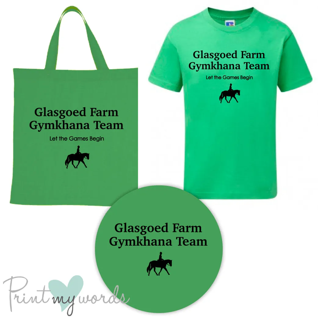 'Bexley' Children's Personalised Matching Equestrian Set - Team Design