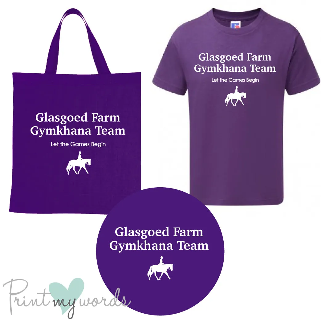 'Bexley' Children's Personalised Matching Equestrian Set - Team Design