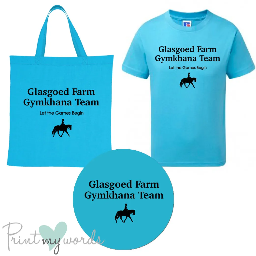 'Bexley' Children's Personalised Matching Equestrian Set - Team Design