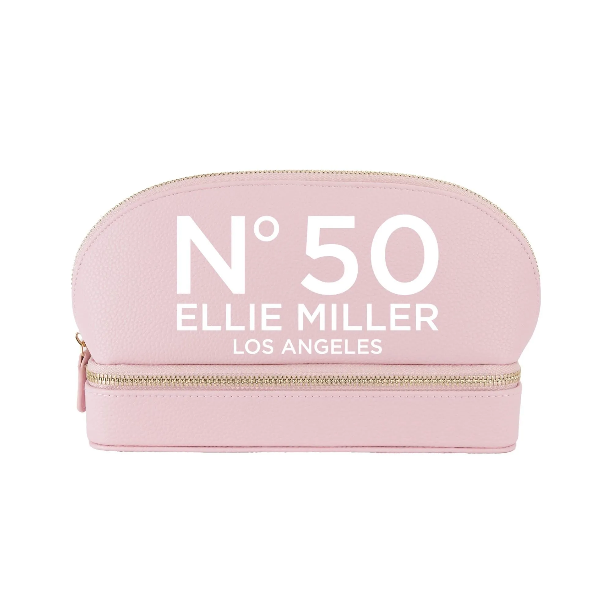Birthday Celebration Personalized Faux Leather Makeup Jewelry Bag Number Name State 40th 50th Makeup Case for Her Custom Birthday (BMB1001)