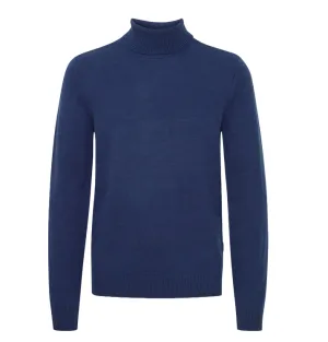 Blend maglioncino da uomo a dolcevita con vestibiltà regolare 20716087 194024 blu
