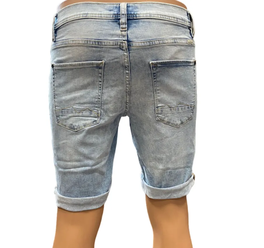Blend pantaloncino in jeans da uomo 20715422 200290 denim light blue