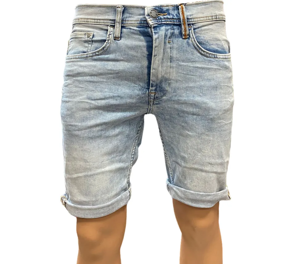 Blend pantaloncino in jeans da uomo 20715422 200290 denim light blue