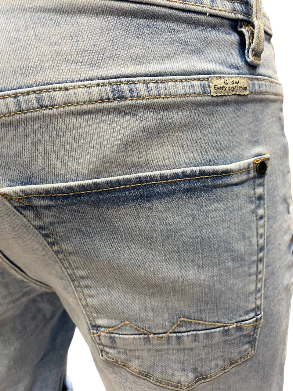 Blend pantaloncino in jeans da uomo 20715422 200290 denim light blue