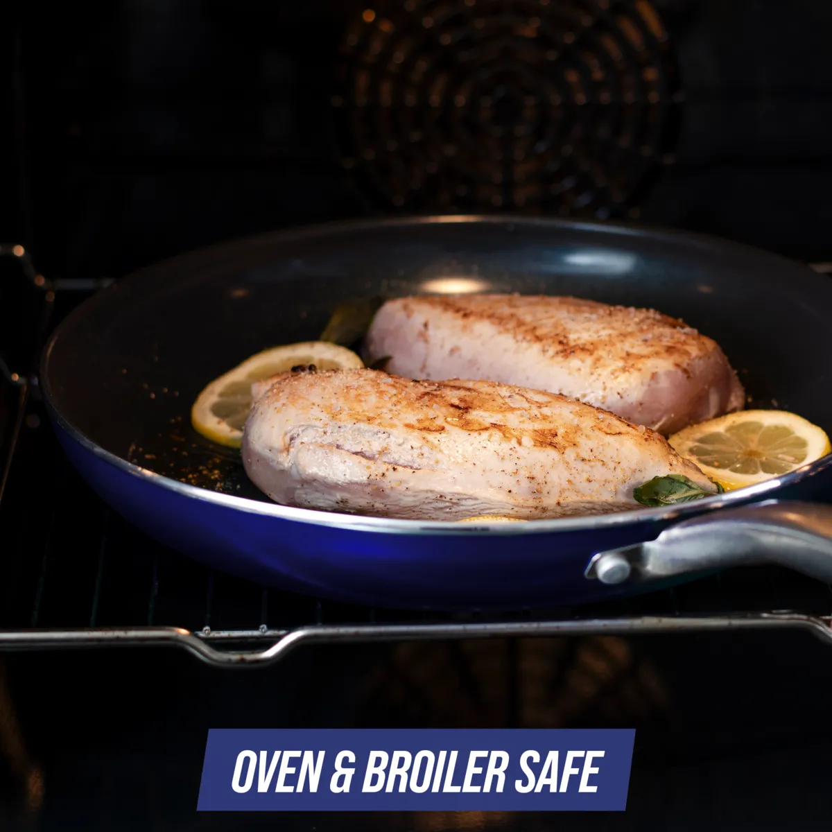 Blue Diamond Classic 9-Piece Cookware Set