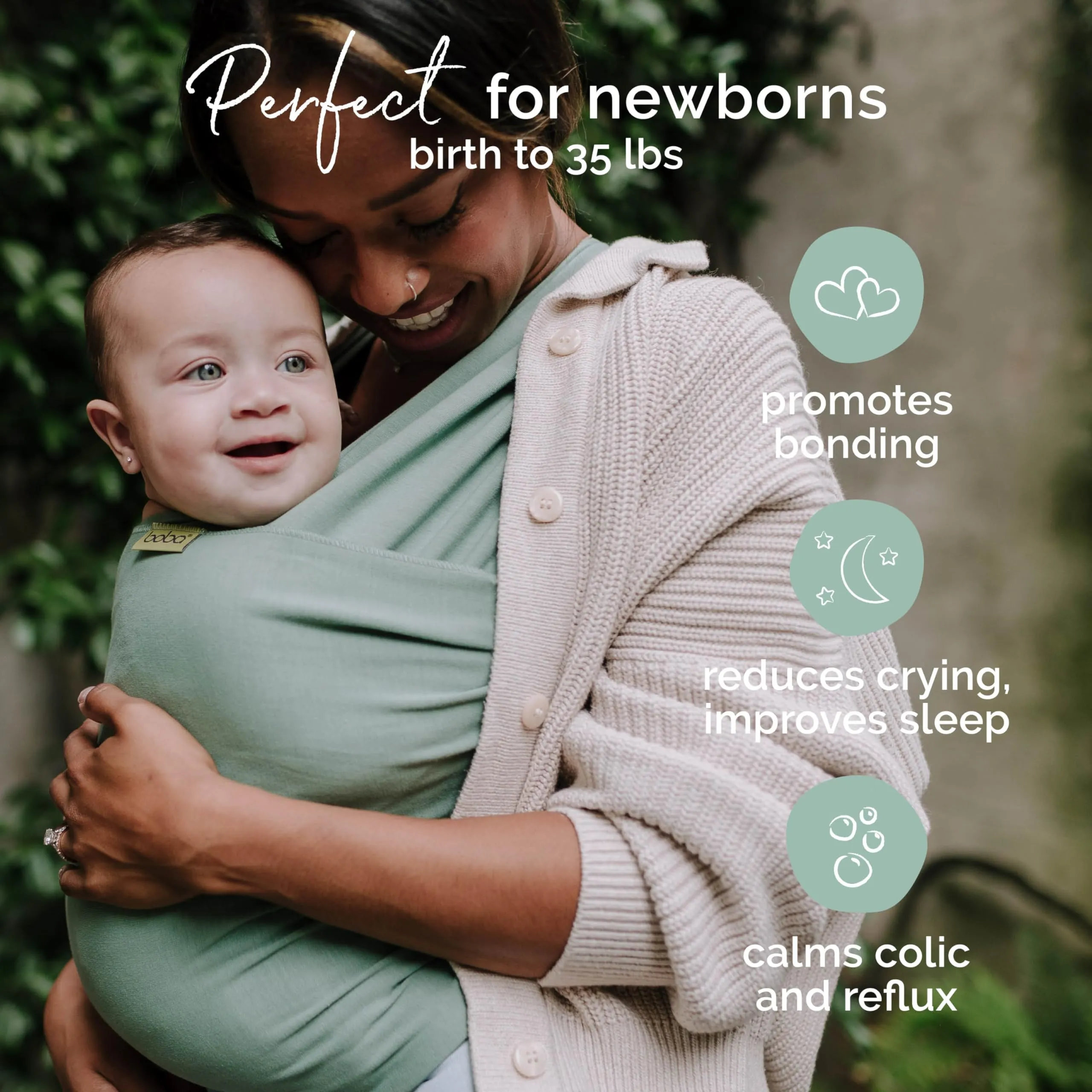 Boba: Baby Wrap Carrier – Baby Sling for Newborns to Toddlers, Soft & Stretchable Wrap for Babywearing Essentials