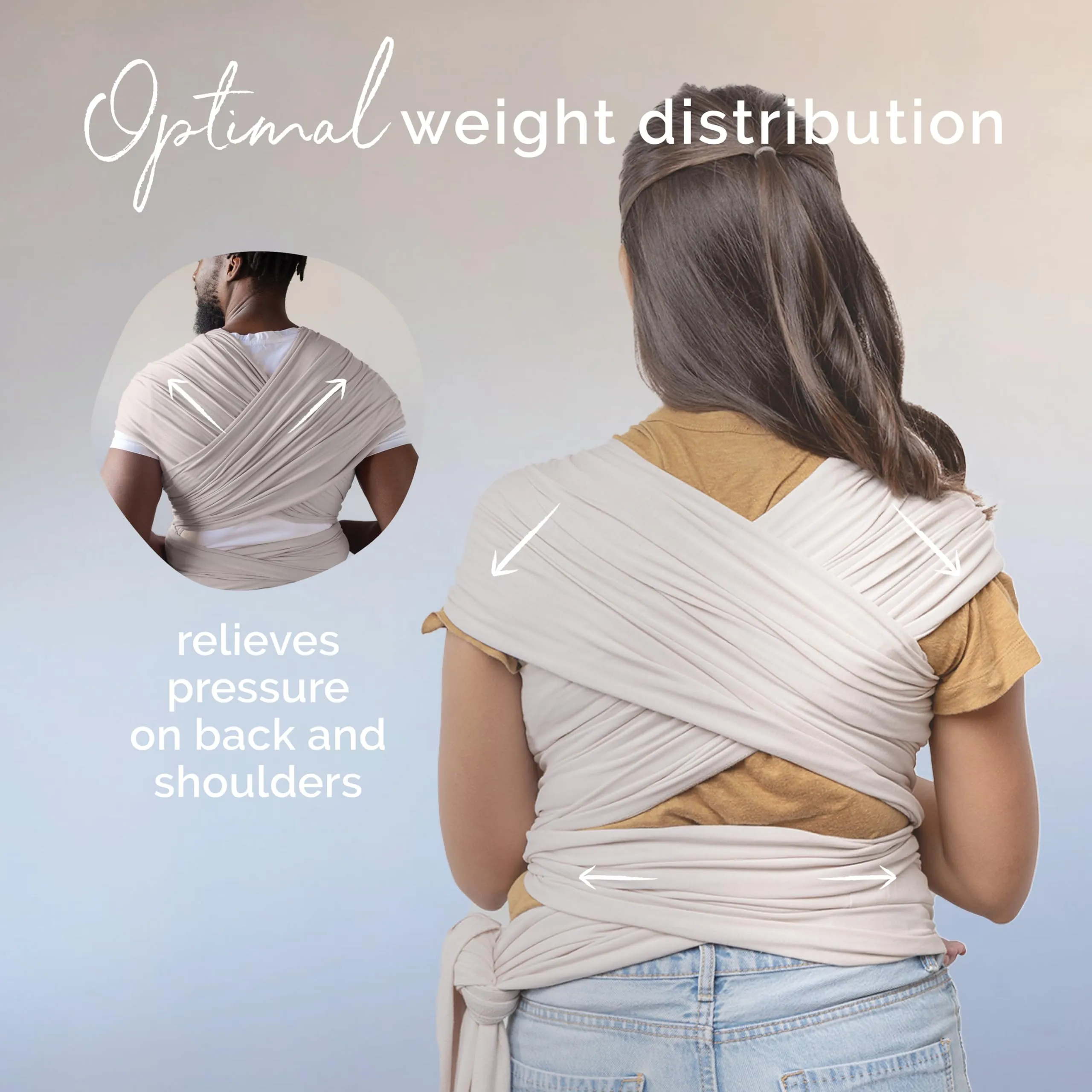 Boba: Baby Wrap Carrier – Baby Sling for Newborns to Toddlers, Soft & Stretchable Wrap for Babywearing Essentials