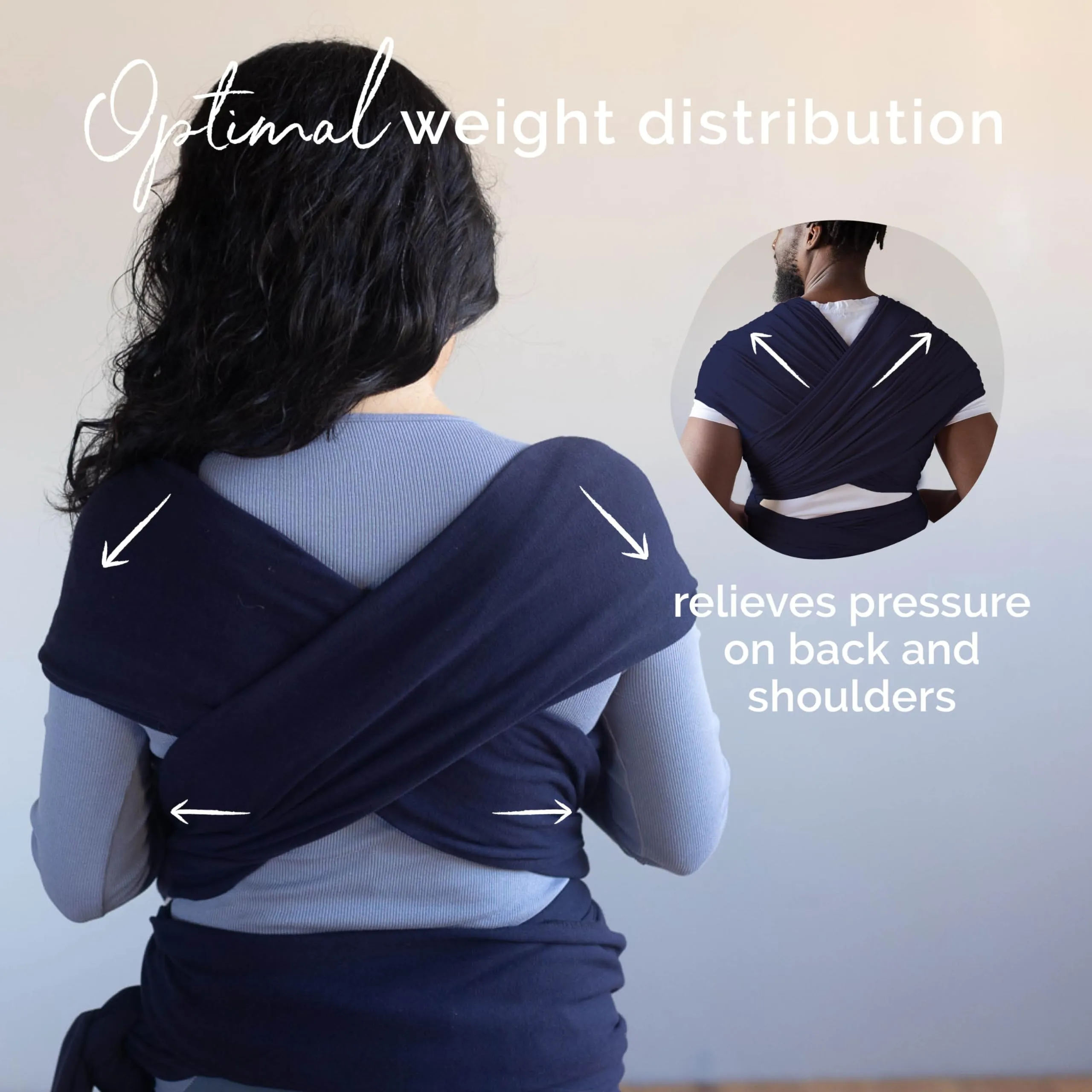 Boba: Baby Wrap Carrier – Baby Sling for Newborns to Toddlers, Soft & Stretchable Wrap for Babywearing Essentials