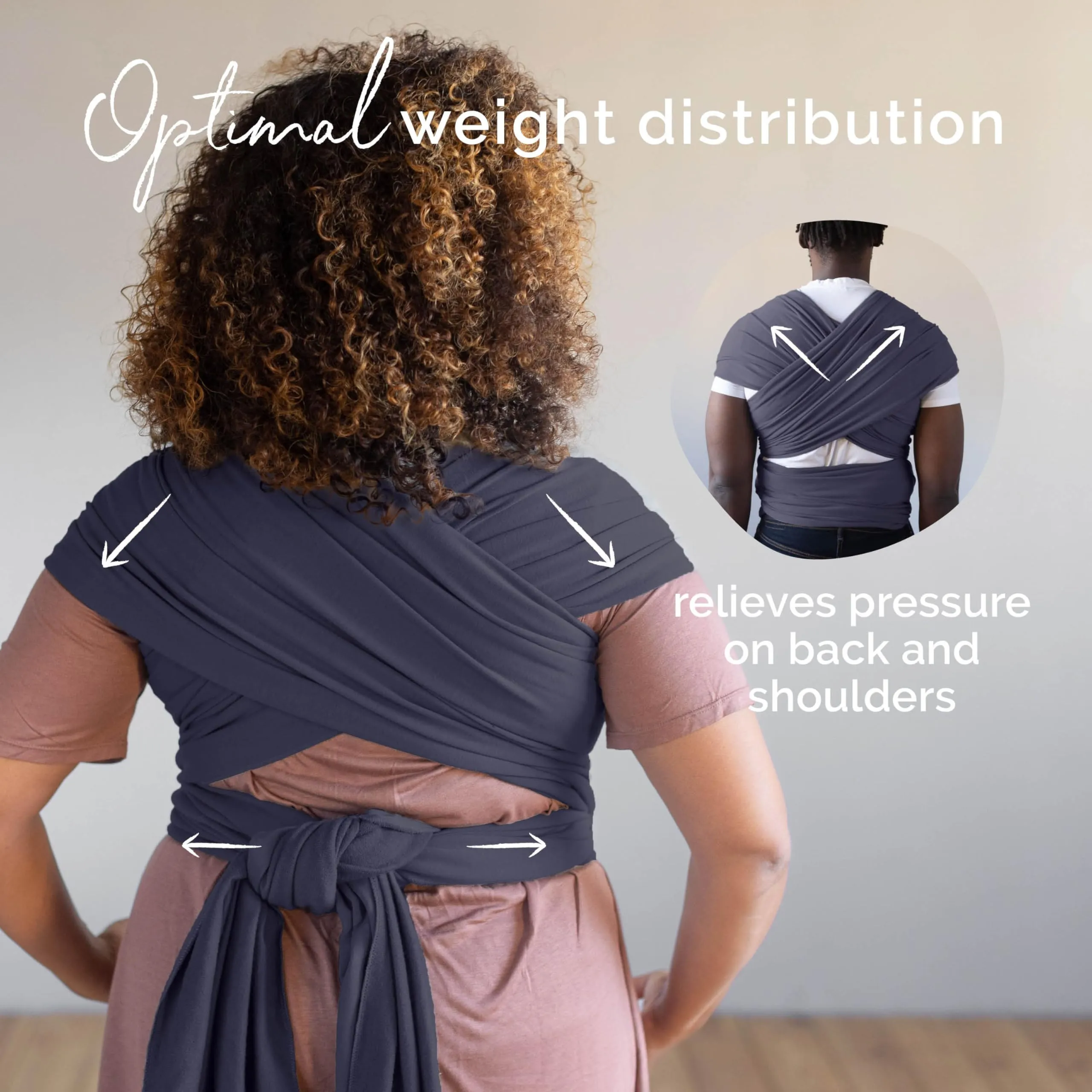 Boba: Baby Wrap Carrier – Baby Sling for Newborns to Toddlers, Soft & Stretchable Wrap for Babywearing Essentials