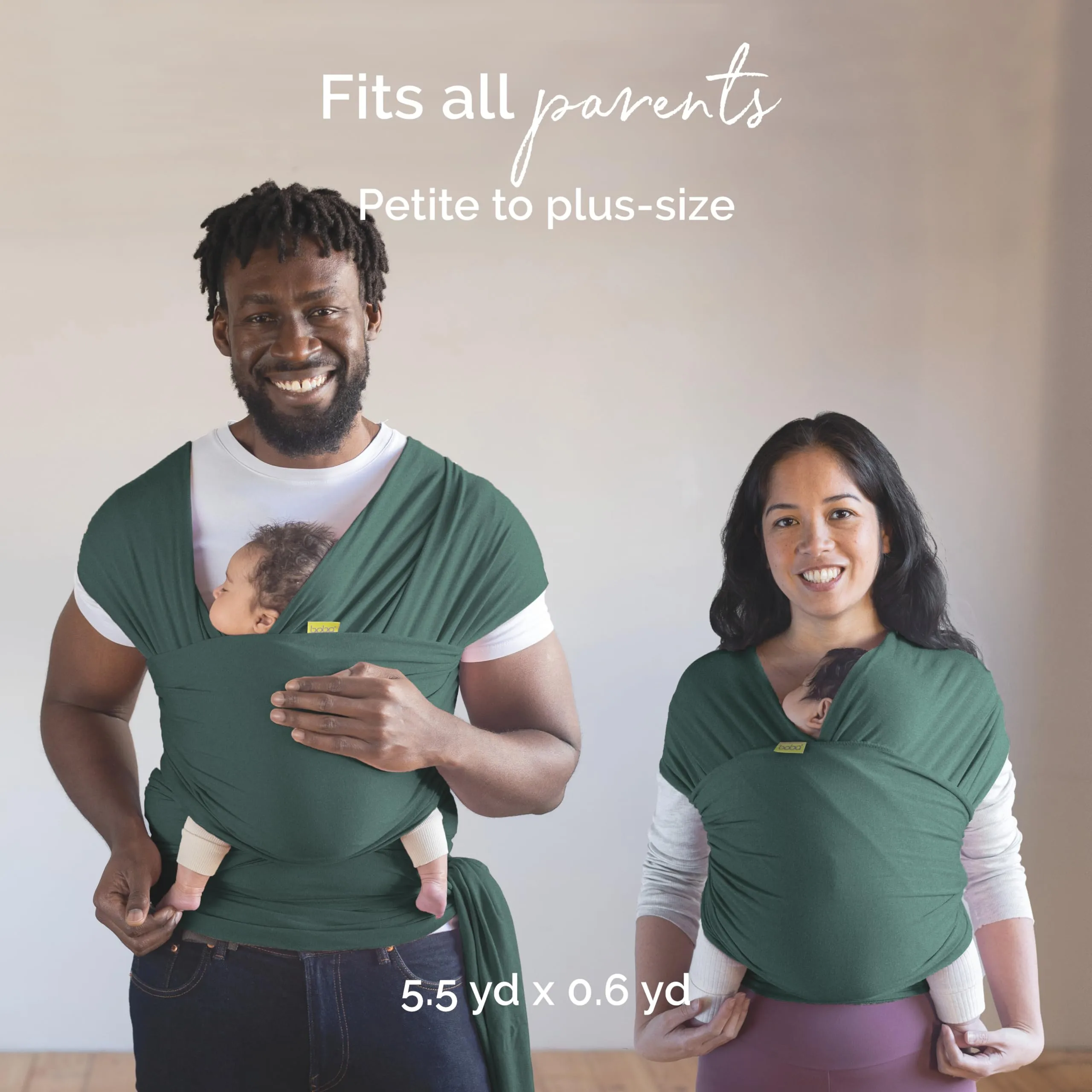 Boba: Baby Wrap Carrier – Baby Sling for Newborns to Toddlers, Soft & Stretchable Wrap for Babywearing Essentials