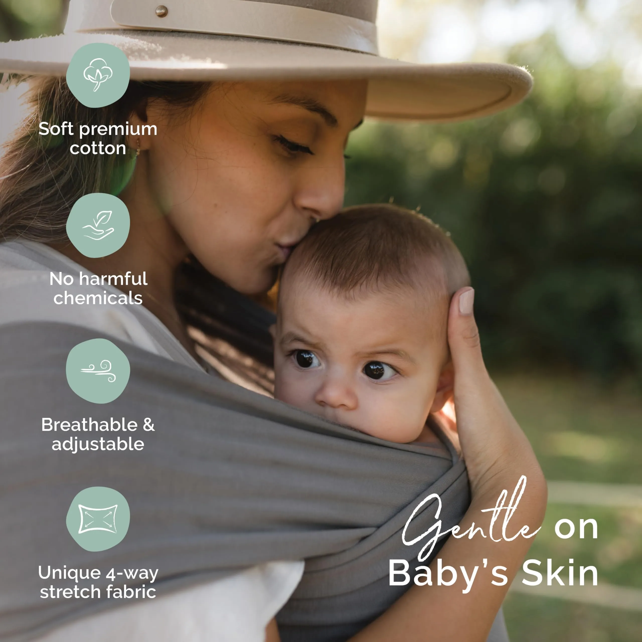 Boba: Baby Wrap Carrier – Baby Sling for Newborns to Toddlers, Soft & Stretchable Wrap for Babywearing Essentials