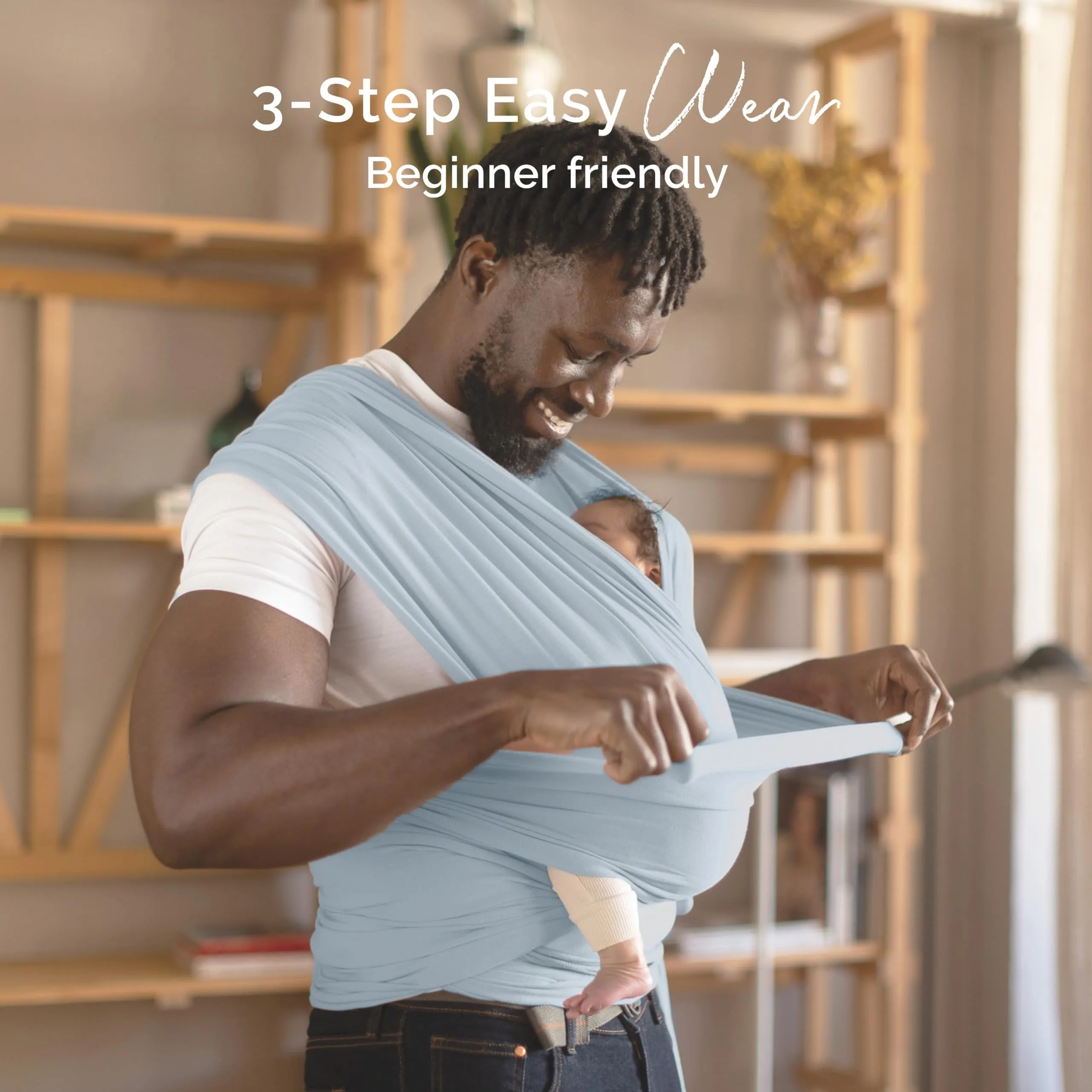 Boba: Baby Wrap Carrier – Baby Sling for Newborns to Toddlers, Soft & Stretchable Wrap for Babywearing Essentials