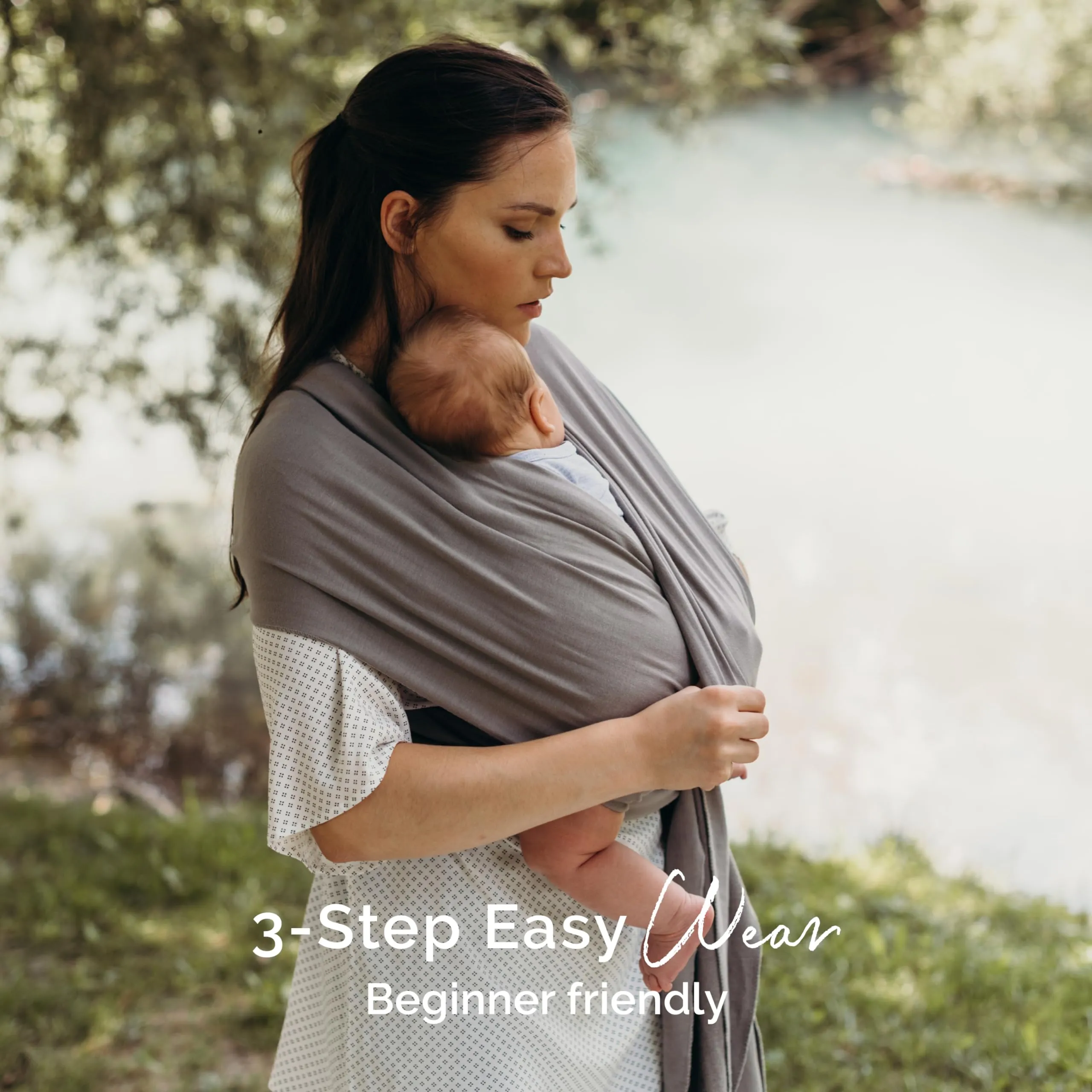 Boba: Baby Wrap Carrier – Baby Sling for Newborns to Toddlers, Soft & Stretchable Wrap for Babywearing Essentials